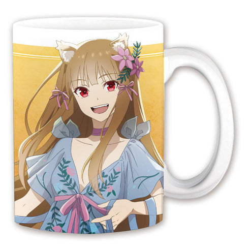 『狼と香辛料 MERCHANT MEETS THE WISE WOLF』マグカップ ホロ ドレスver. 【描き下ろし】