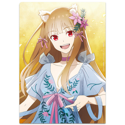 『狼と香辛料 MERCHANT MEETS THE WISE WOLF』クリアファイル ホロ ドレスver. 【描き下ろし】