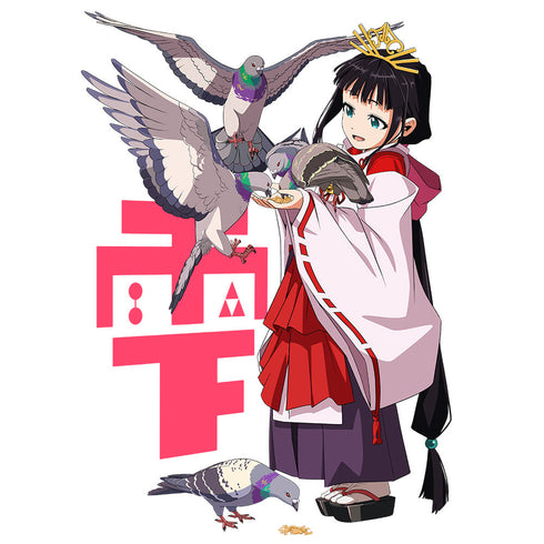 『逃げ上手の若君』Tシャツ 雫