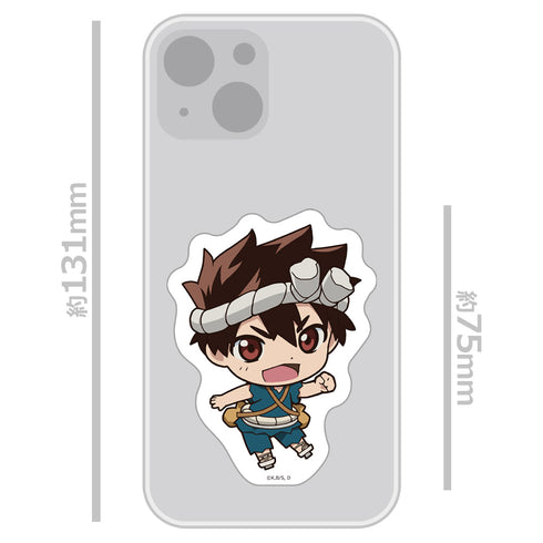 『Dr.STONE』ダイカットステッカー クロム