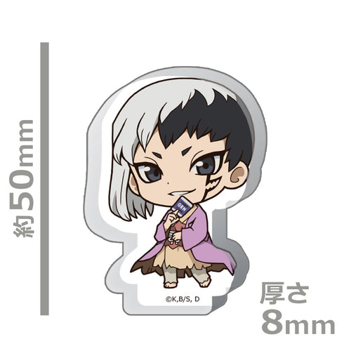 『Dr.STONE』厚みアクリルスタンド あさぎりゲン