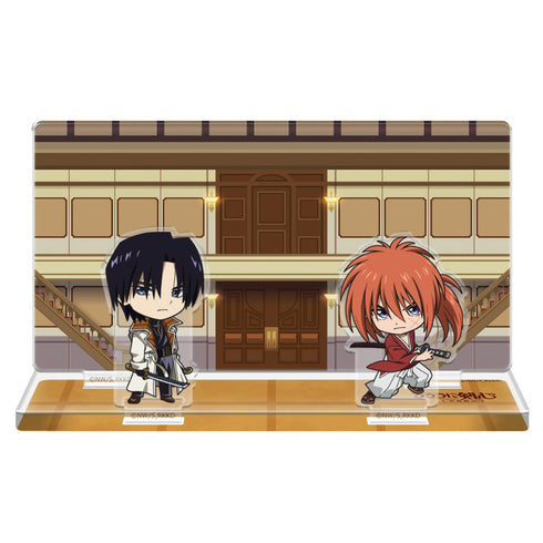 『るろうに剣心 -明治剣客浪漫譚- 京都動乱』アクリルジオラマ 剣心VS蒼紫