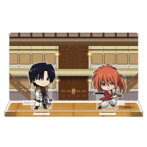 『るろうに剣心 -明治剣客浪漫譚- 京都動乱』アクリルジオラマ 剣心VS蒼紫