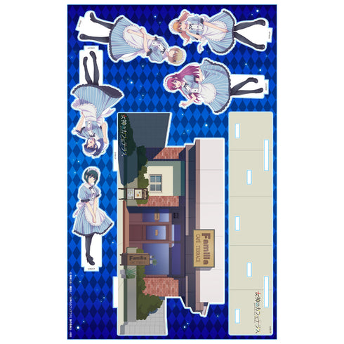 『女神のカフェテラス』アクリルジオラマ Familia ver.
