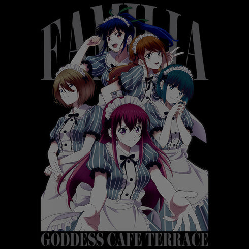 『女神のカフェテラス』Tシャツ Familia ver.
