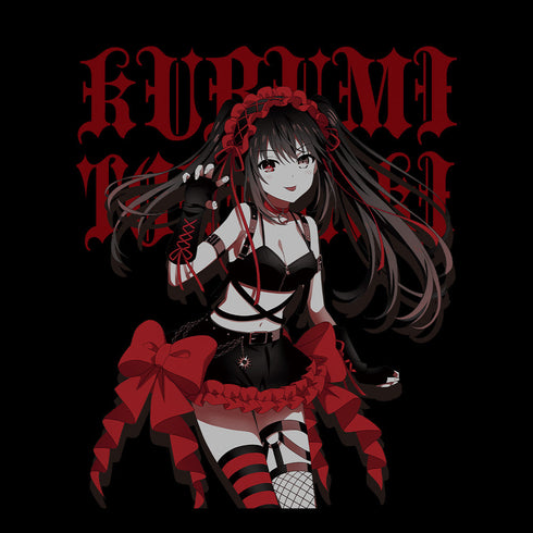 『デート・ア・ライブV』Tシャツ 時崎狂三 ゴシックパンクver. 【描き下ろし】