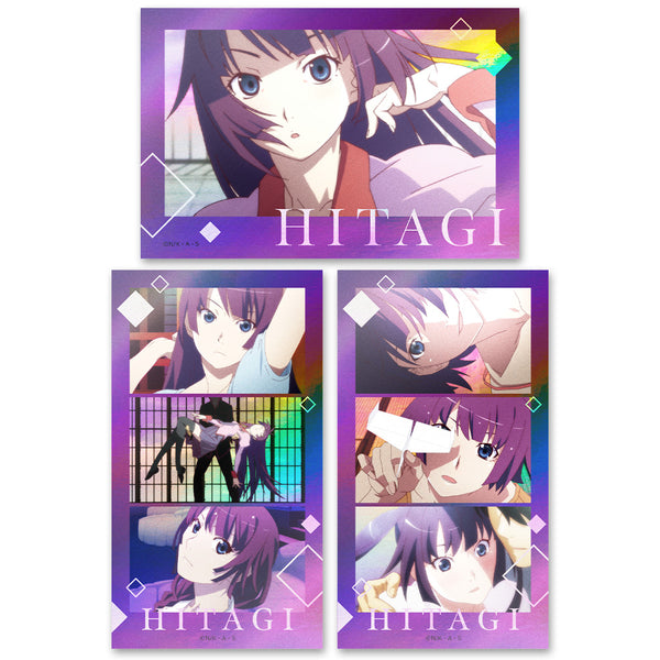 『<物語>シリーズ』サムネイルキラステッカーセット 戦場ヶ原ひたぎ【202610再販】