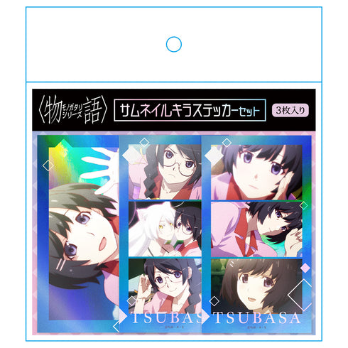《〈物語〉系列》縮圖閃亮貼紙組 羽川翼【202610 再版】