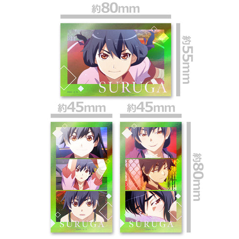 『<物語>シリーズ』サムネイルキラステッカーセット 神原駿河【202610再販】