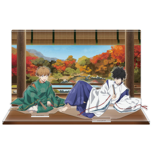 『鴨乃橋ロンの禁断推理』アクリルジオラマ ロン&トト 平安風ver.【描き下ろし】