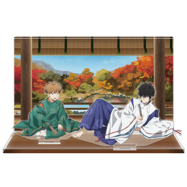 『鴨乃橋ロンの禁断推理』アクリルジオラマ ロン&トト 平安風ver.【描き下ろし】