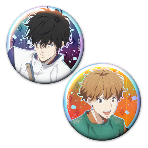 『鴨乃橋ロンの禁断推理』オーロラ缶バッジセット ロン&トト 平安風ver.【描き下ろし】