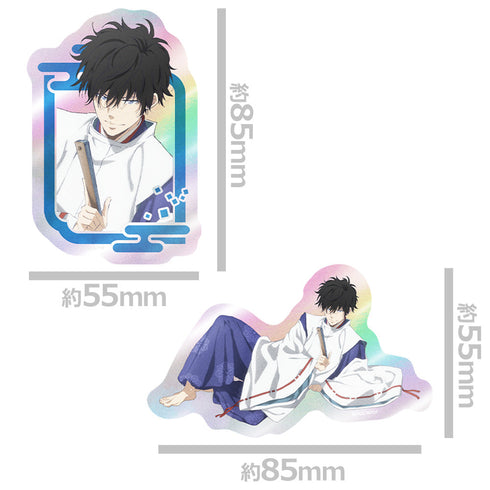 『鴨乃橋ロンの禁断推理』キャラキラステッカーセット 鴨乃橋ロン 平安風ver.【描き下ろし】