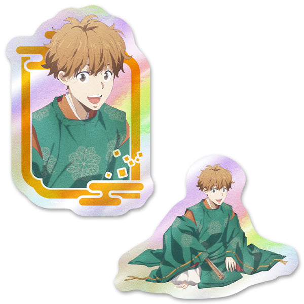 『鴨乃橋ロンの禁断推理』キャラキラステッカーセット 一色都々丸 平安風ver.【描き下ろし】