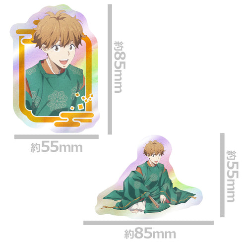 『鴨乃橋ロンの禁断推理』キャラキラステッカーセット 一色都々丸 平安風ver.【描き下ろし】