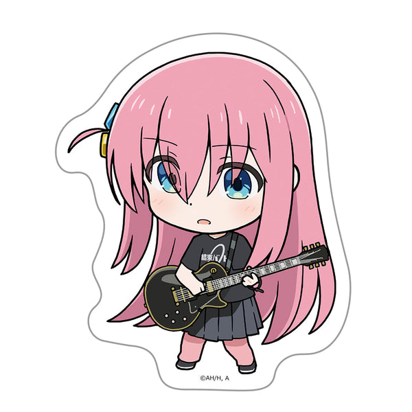 『ぼっち・ざ・ろっく!』ダイカットステッカー 後藤ひとり バンドTシャツVer.