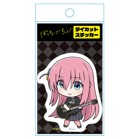 『ぼっち・ざ・ろっく!』ダイカットステッカー 後藤ひとり バンドTシャツVer.