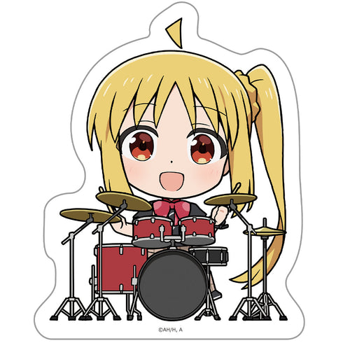 『ぼっち・ざ・ろっく!』ダイカットステッカー 伊地知虹夏 バンドTシャツVer.