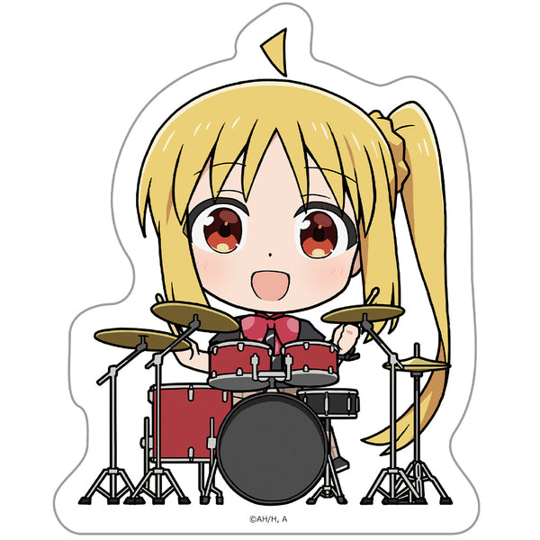 『ぼっち・ざ・ろっく!』ダイカットステッカー 伊地知虹夏 バンドTシャツVer.