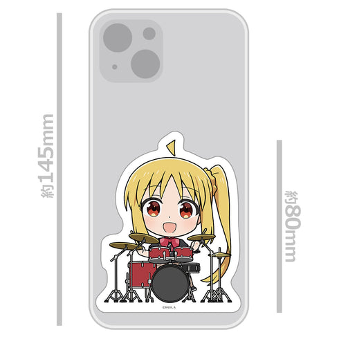 『ぼっち・ざ・ろっく!』ダイカットステッカー 伊地知虹夏 バンドTシャツVer.