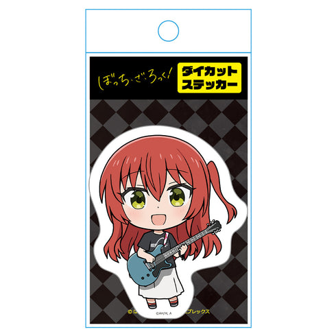 『ぼっち・ざ・ろっく!』ダイカットステッカー 喜多郁代 バンドTシャツVer.