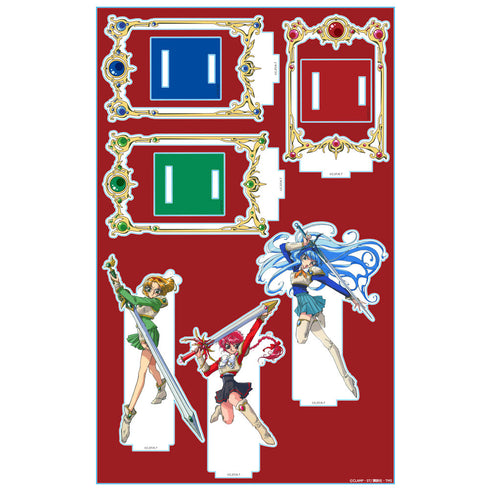 『魔法騎士レイアース』アクリルジオラマ Vol.1