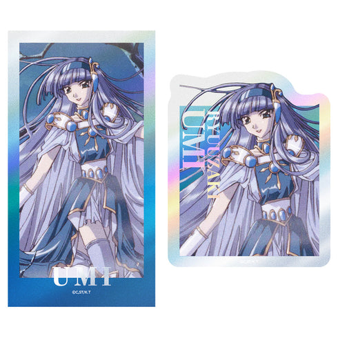 『魔法騎士レイアース』キャラキラステッカーセット 龍咲 海 Vol.1