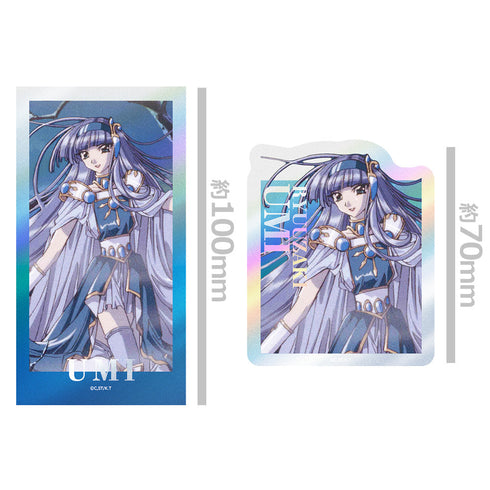 『魔法騎士レイアース』キャラキラステッカーセット 龍咲 海 Vol.1