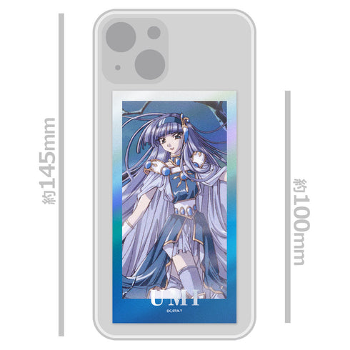 『魔法騎士レイアース』キャラキラステッカーセット 龍咲 海 Vol.1