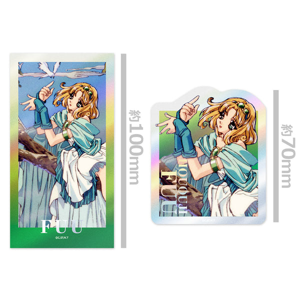 《魔法骑士雷亚斯》角色闪卡贴纸套装 凤凰寺 风 Vol.1【202605再版】