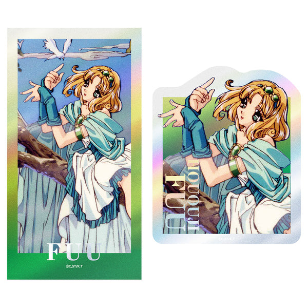 『魔法騎士レイアース』キャラキラステッカーセット 鳳凰寺 風 Vol.1