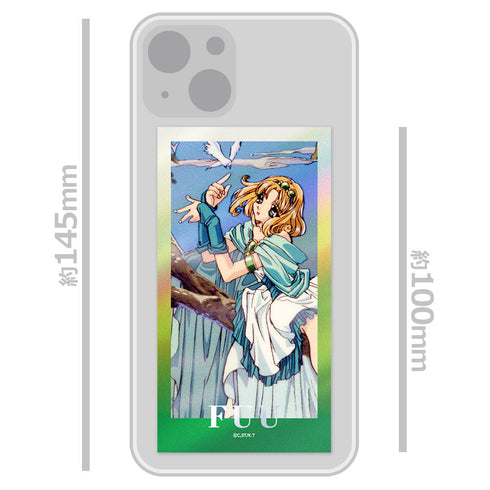 『魔法騎士レイアース』キャラキラステッカーセット 鳳凰寺 風 Vol.1