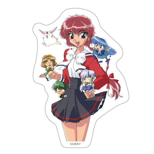 『魔法騎士レイアース』ダイカットステッカー 光&ミニキャラ