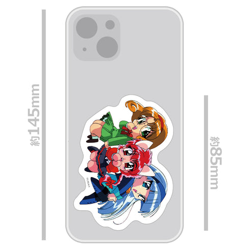 『魔法騎士レイアース』ダイカットステッカー 光&海&風 Vol.2