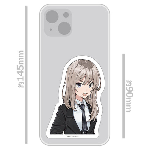 『ガールズバンドクライ』アニメ「」 ダイカットステッカー 河原木 桃香