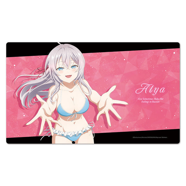 『時々ボソッとロシア語でデレる隣のアーリャさん』キャラクターラバーマット アーリャ 水着ver.2