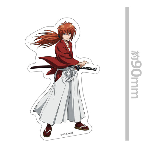 『るろうに剣心 -明治剣客浪漫譚-』TVアニメ「 京都動乱」 ダイカットステッカー 緋村剣心