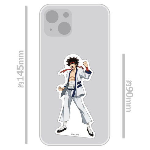 『るろうに剣心 -明治剣客浪漫譚-』TVアニメ「 京都動乱」 ダイカットステッカー 相楽左之助