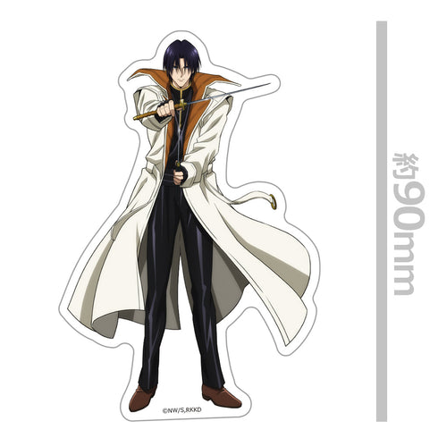 『るろうに剣心 -明治剣客浪漫譚-』TVアニメ「 京都動乱」 ダイカットステッカー 四乃森蒼紫