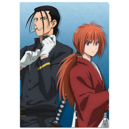 『るろうに剣心 -明治剣客浪漫譚-』TVアニメ「 京都動乱」 クリアファイル 緋村剣心&斎藤一