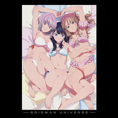 『グリッドマンユニバース』Tシャツ 六花&アカネ&夢芽