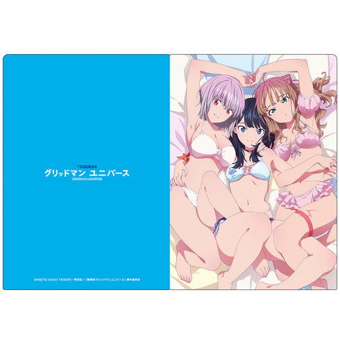 『グリッドマンユニバース』クリアファイル 六花&アカネ&夢芽