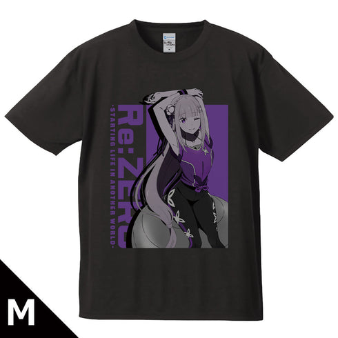 『Re:ゼロから始める異世界生活』Tシャツ エミリア
