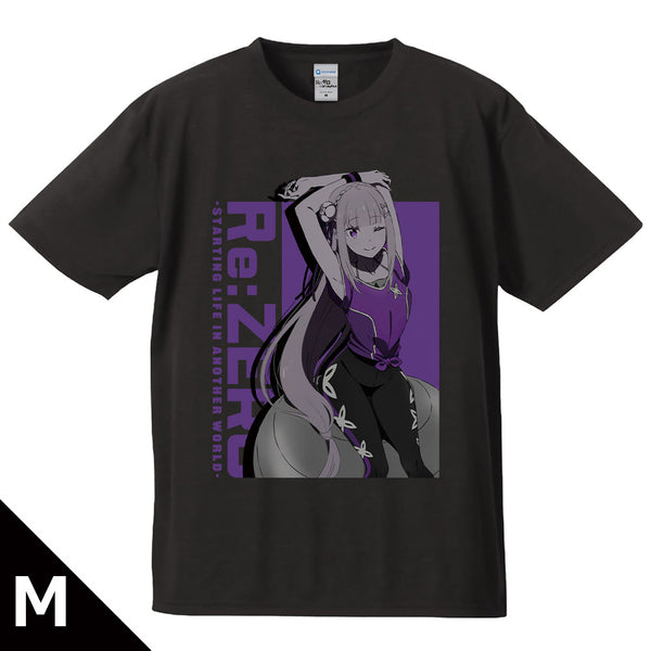 『Re:ゼロから始める異世界生活』Tシャツ エミリア