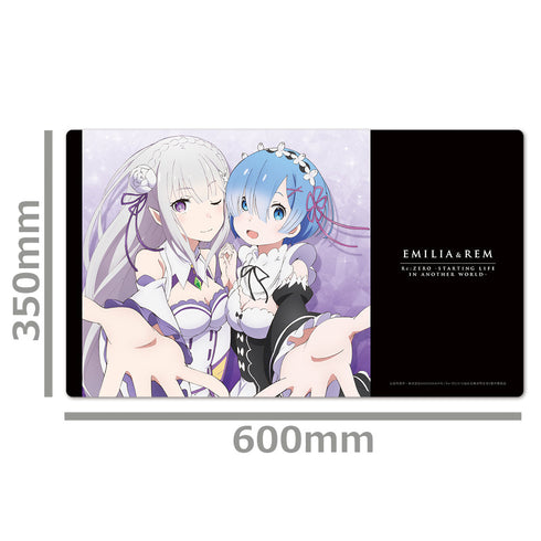 『Re:ゼロから始める異世界生活』キャラクターラバーマット エミリア&レム