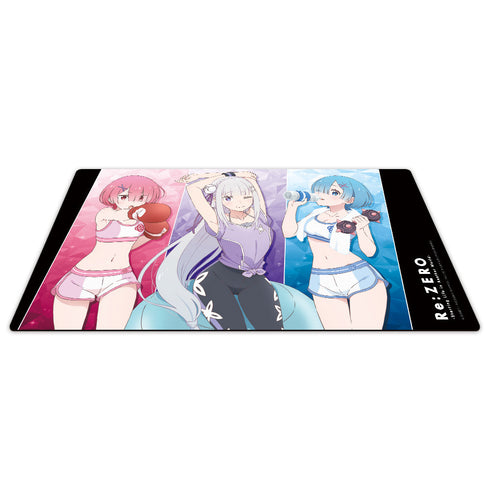 『Re:ゼロから始める異世界生活』キャラクターラバーマット エミリア&レム&ラム