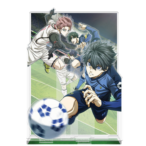 『ブルーロック』アクリルジオラマ 潔&凛&冴&愛空