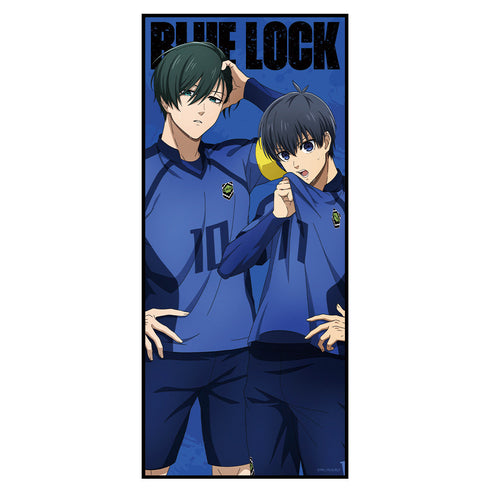 『ブルーロック』缶バッジ付キャラクター大判タオル 潔&凛 vol.2