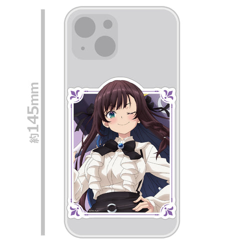 『ギルドの受付嬢ですが、残業は嫌なのでボスをソロ討伐しようと思います』ダイカットステッカー アリナ・クローバー