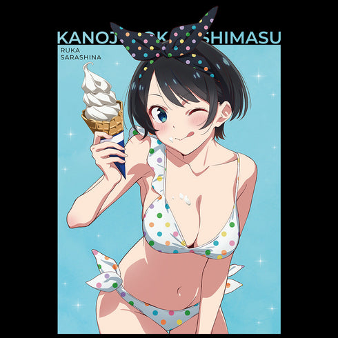 『彼女、お借りします』Tシャツ 更科瑠夏 水着ver.
